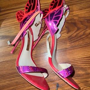 Sophia Webster butterfly heels